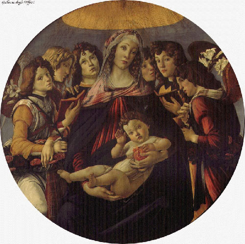 Madonna of the Pomegranate by Botticelli